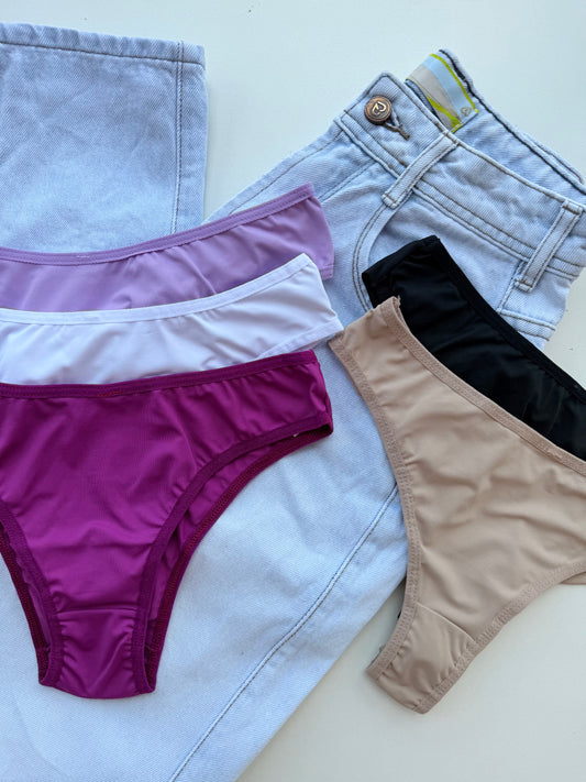 KIT DE 5 CALCINHAS MUST HAVE