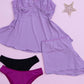 KIT ESTRELA SHORT DOLL + 2 CALCINHAS